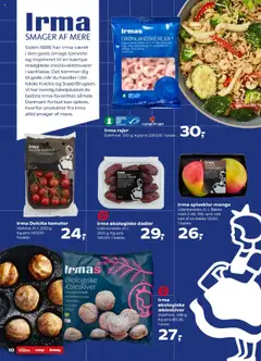 Kvickly - Tilbudsavis gyldig fra 17.10.2025 | Side: 10 | Produkter: Mango, Tomater, Kærnemælk, Dadler