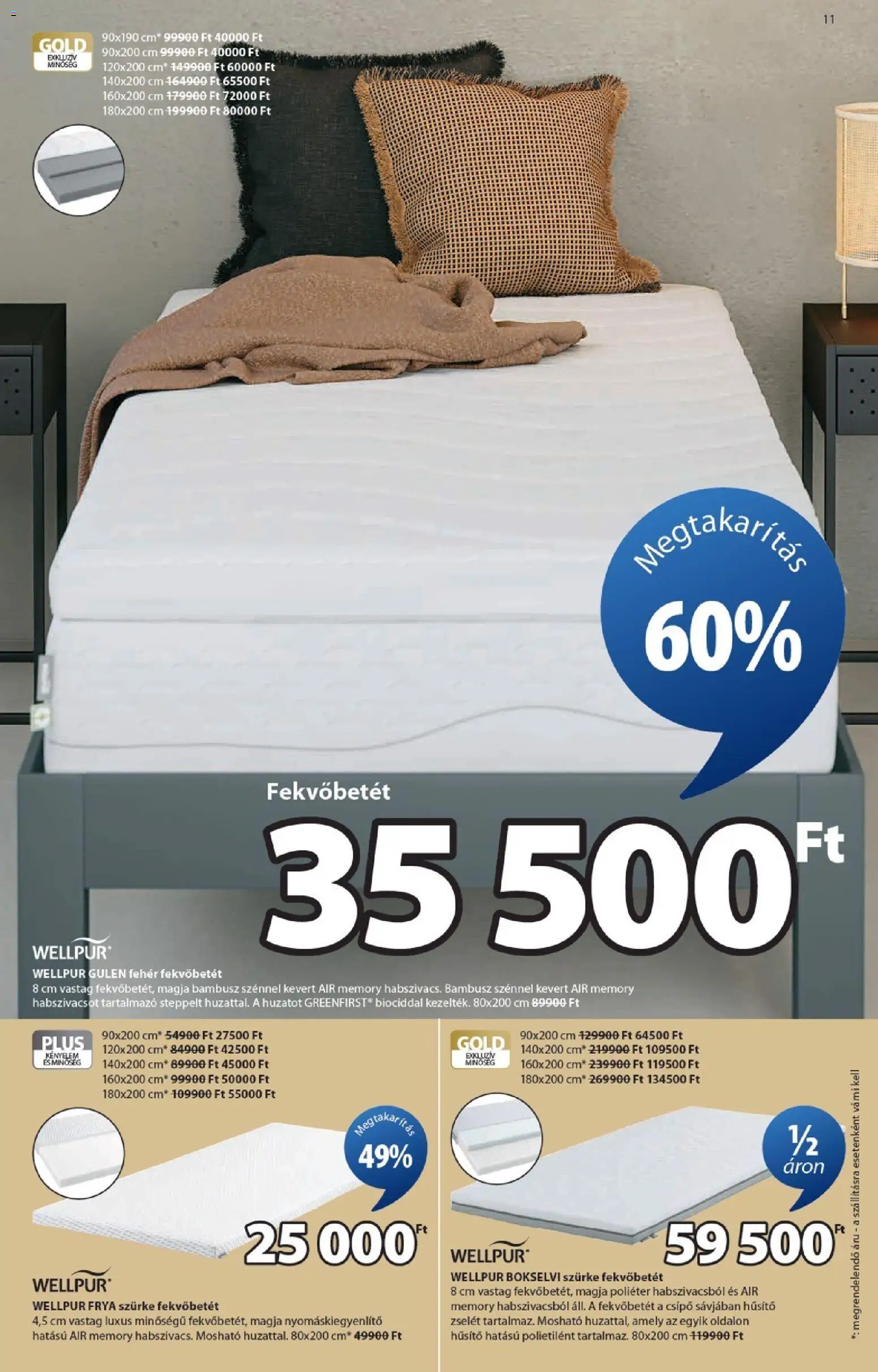 JYSK akciós ujság - amely érvényes a következő dátumtól: 02.02.2026 | Oldal: 11