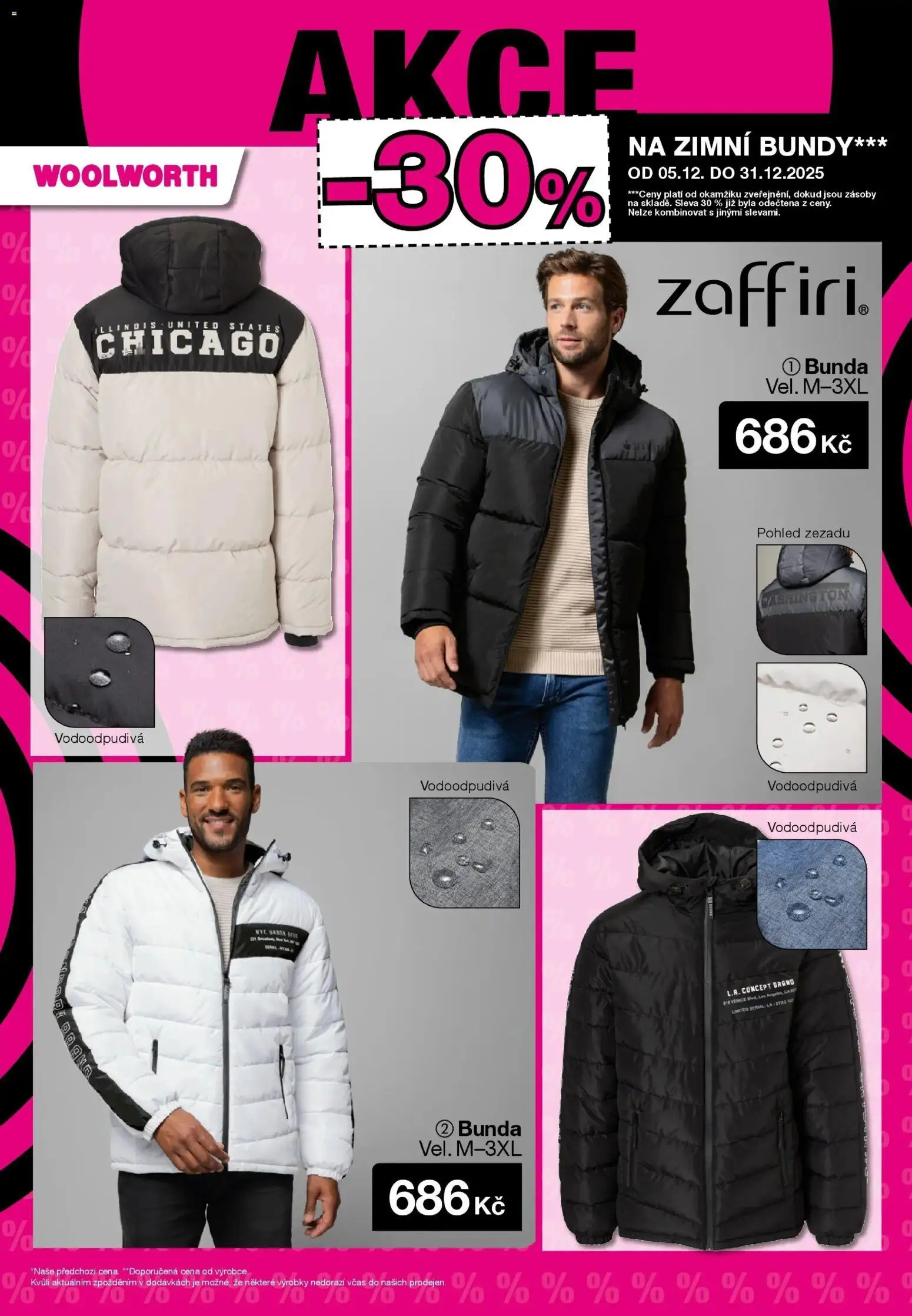 Woolworth leták od 12.12.2025 | Strana: 27 | Produkty: Bunda, Zimní bundy, Bundy