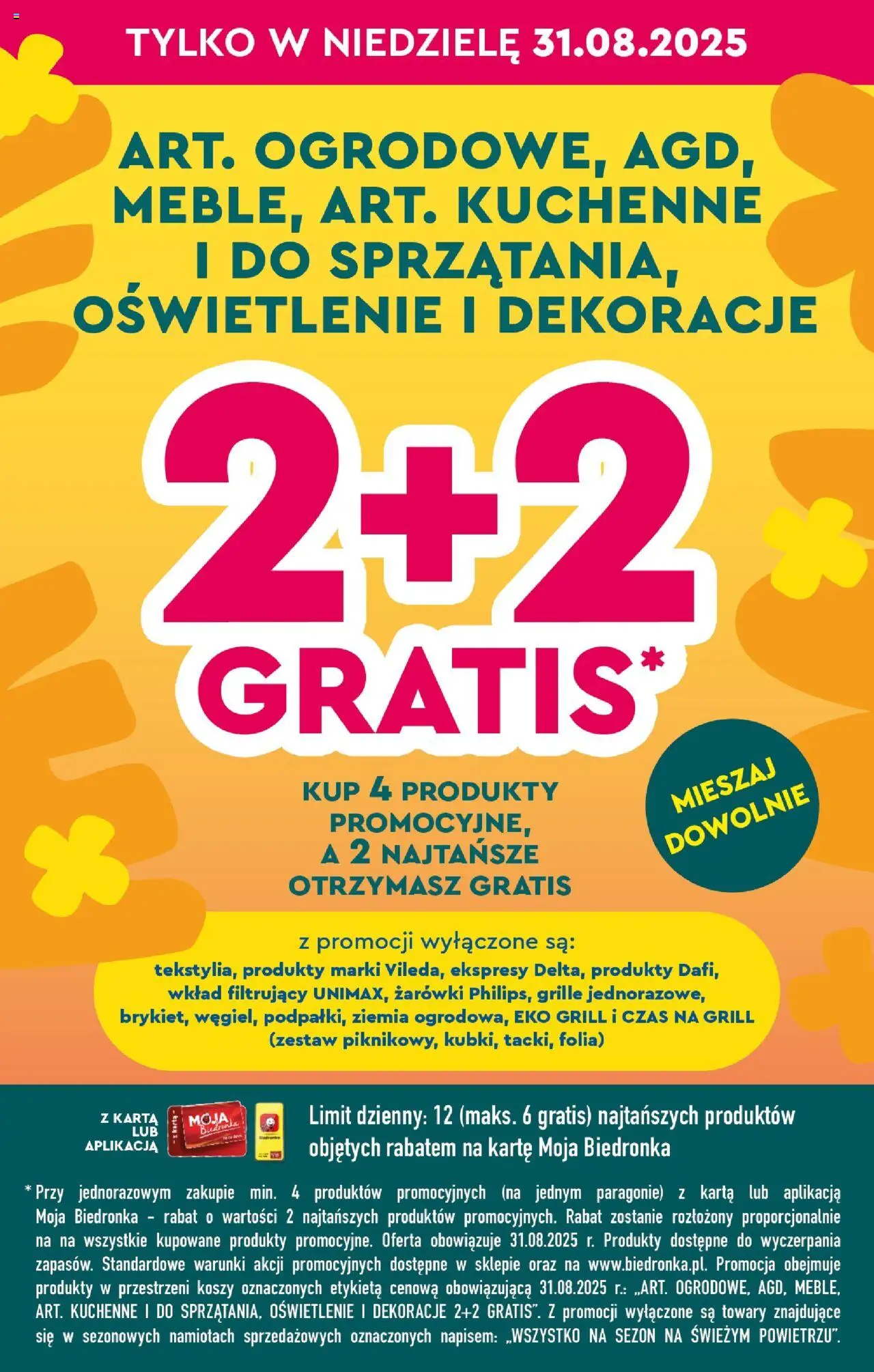Biedronka gazetka - Najtańsza niedziela od 31.08.2025 | Strona: 4