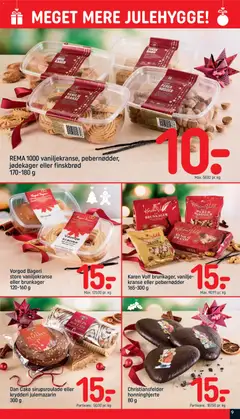 Vorgod Bageri store vaniljekranse eller brunkager, 120-160 g gyldig fra 09.11.2025 | Side: 9
