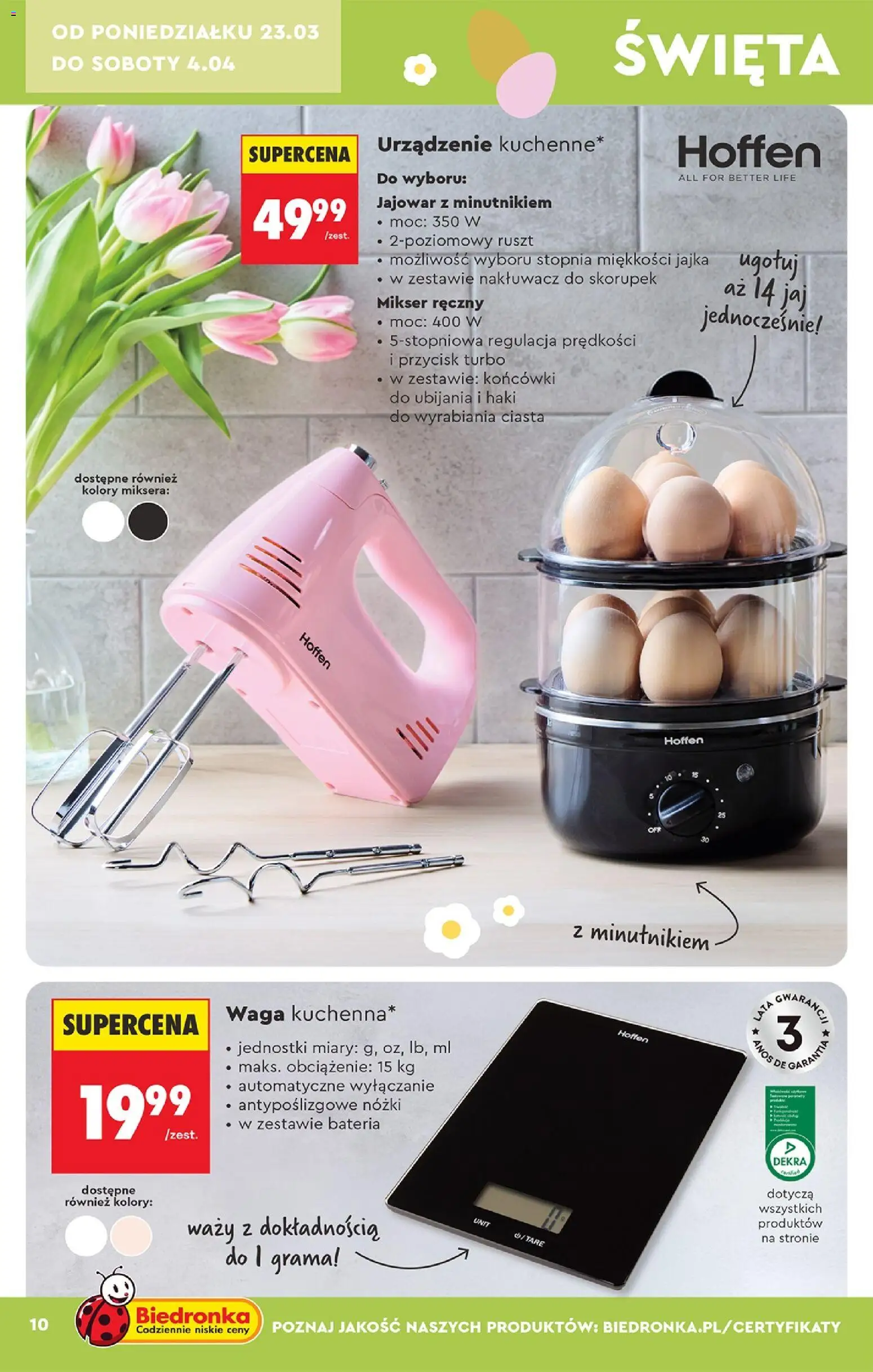 Biedronka Polsko leták - Hity i inspiracje od 21.03.2026 | Strana: 10