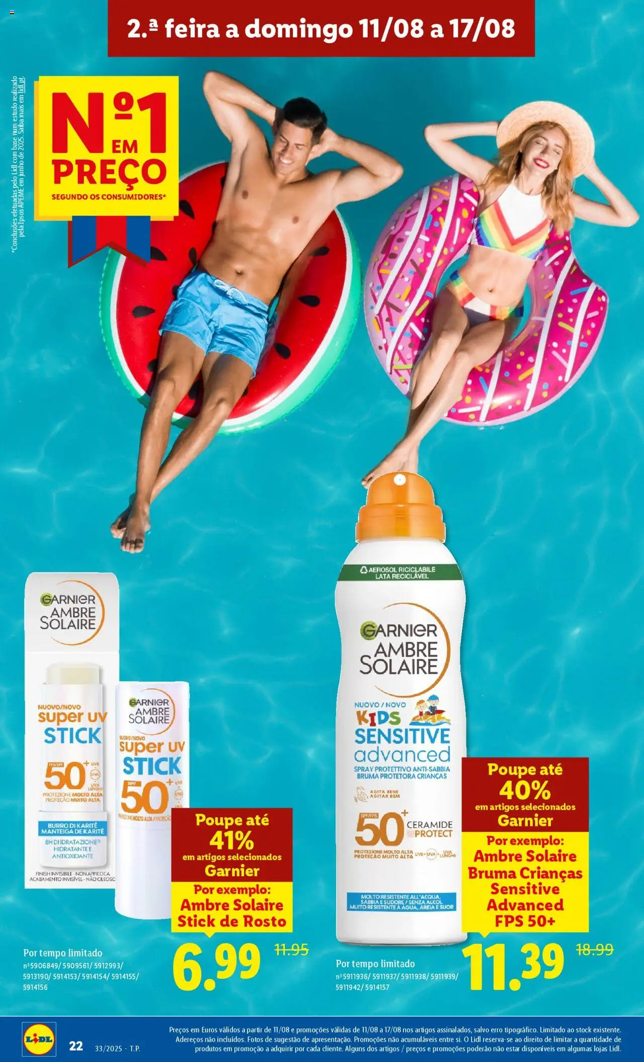 Lidl folheto │ válido de 11.08.2025 | Página: 22 | Produtos: Areia, Base, Manteiga