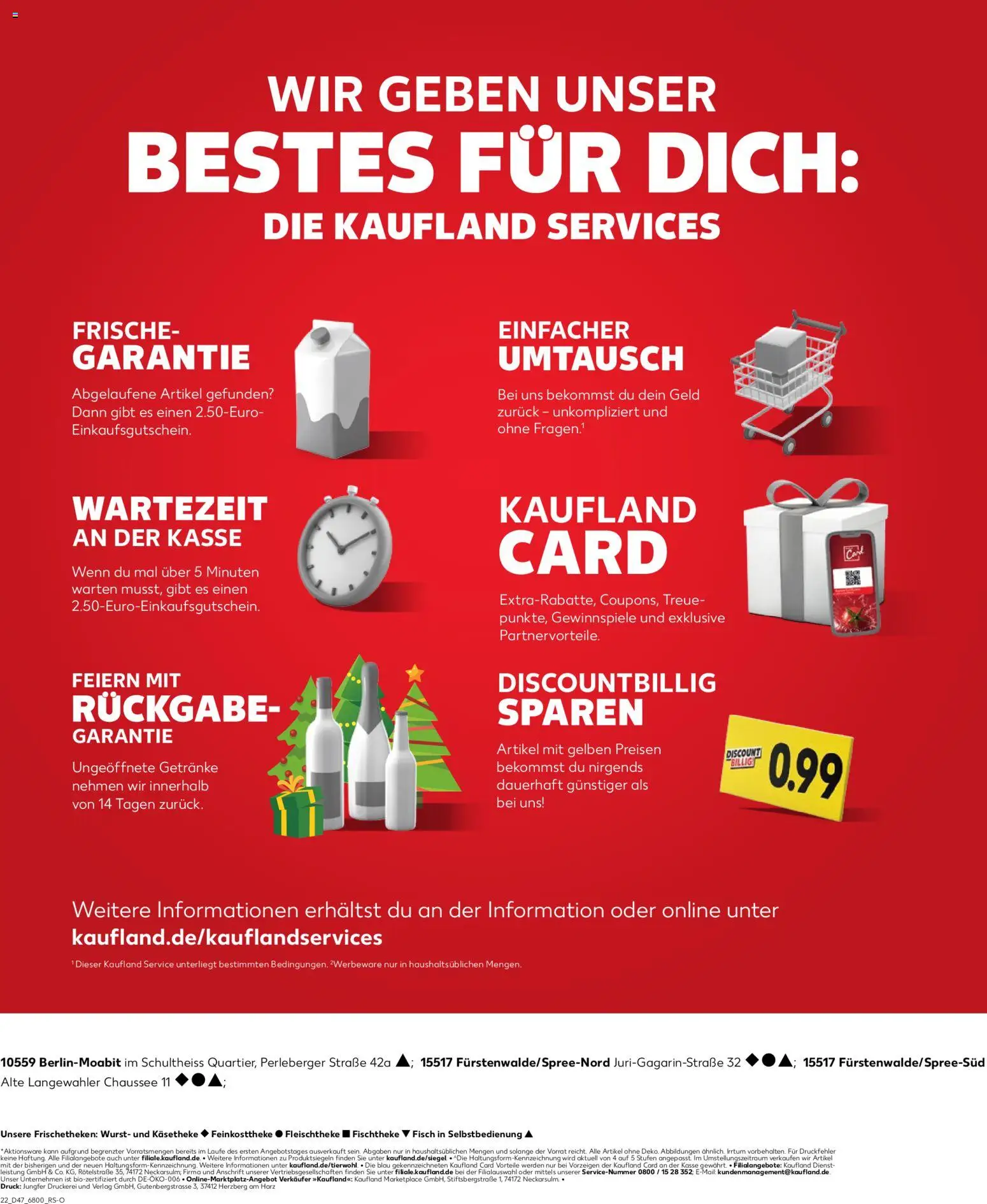 Kaufland prospekt Berlin	 – gültig ab 23.11.2025 | Seite: 22 | Produkte: Fisch, Wurst