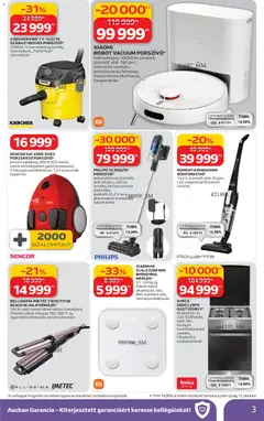 Auchan - Elektronikai ajánlataink - amely érvényes a következő dátumtól: 19.02.2026 | Oldal: 3