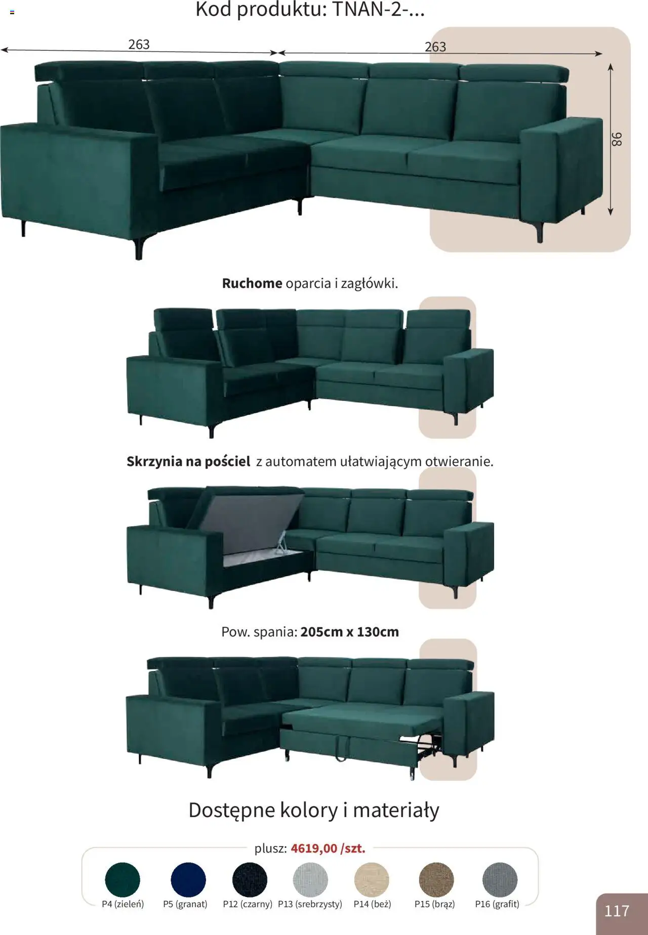Bodzio Katalog od 01.10.2025 | Strona: 117 | Produkty: Pościel