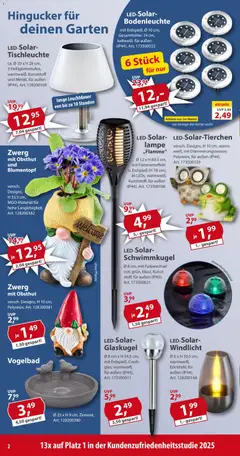 Sonderpreis Baumarkt Prospekt 	 ab 07.03.2026 gültig | Seite: 2 | Produkte: Blumentopf, Lampe