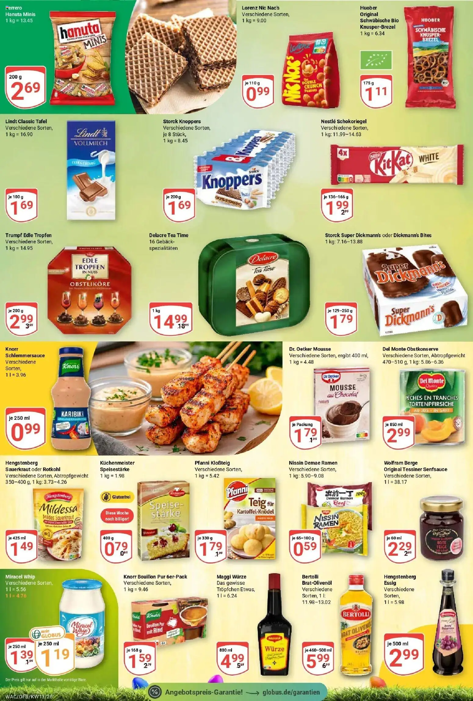 Globus prospekt Markkleeberg	 – gültig ab 23.03.2026 | Seite: 17 | Produkte: Maggi, Knorr, Knoppers, Lindt