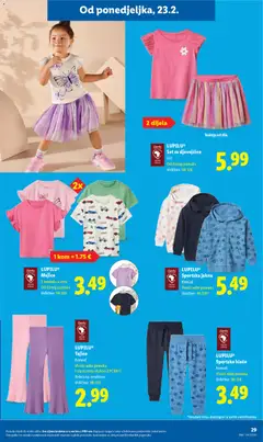 Katalog Lidl - Pregled kataloga iz trgovine Lidl, vrijedi od 19.02.2026 | Stranica: 29