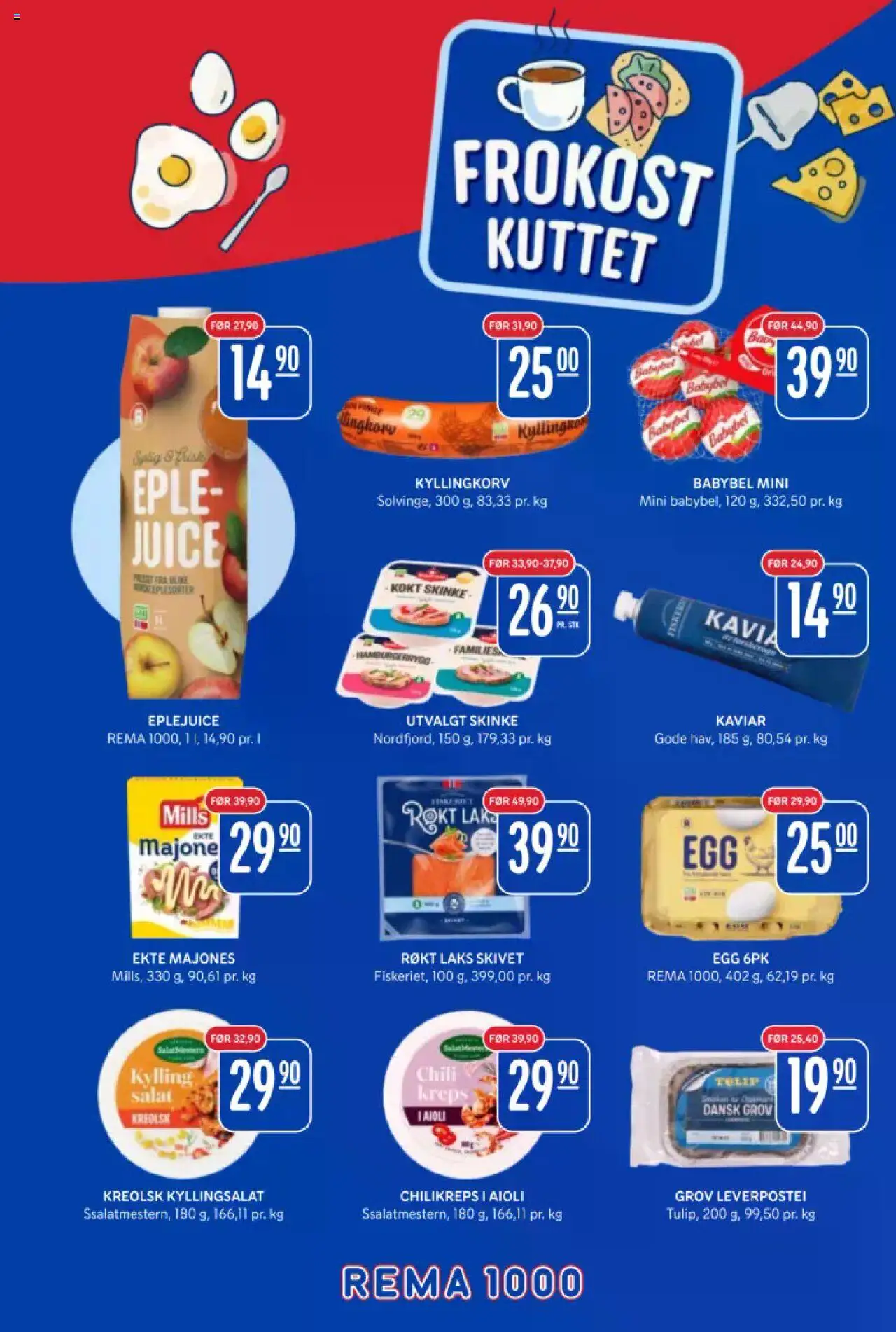  | Side: 5 | Produkter: Bentiță de păr, Egg, Skinke, Combină frigorifică