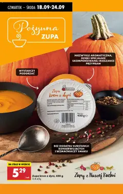 Biedronka gazetka - Oferta w tym tygodniu od 18.09.2025 | Strona: 25 | Produkty: Krem z dyni, Olej, Krem, Przyprawy