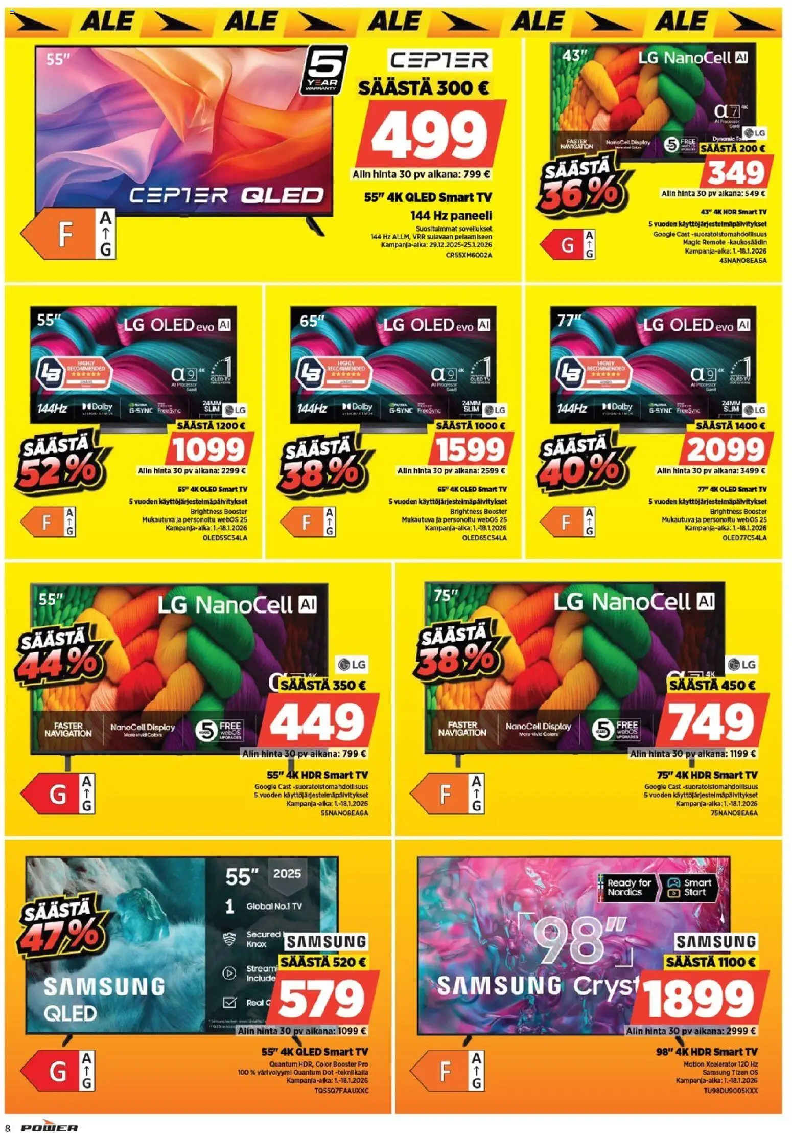 Power - POWER HINTAAN Viikon mainoslehti – voimassa 01.11.2026 alkaen | Sivu: 10