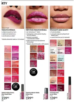 Náhled letáku Avon katalog 10/2025 od 01.10.2025 | Strana: 58 | Produkty: Oleje, Rtěnka, Lesk na rty