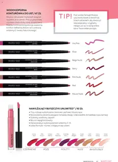 Mary Kay Katalog od 15.07.2025 | Strona: 27 | Produkty: Makijaż, Błyszczyk, Konturówka