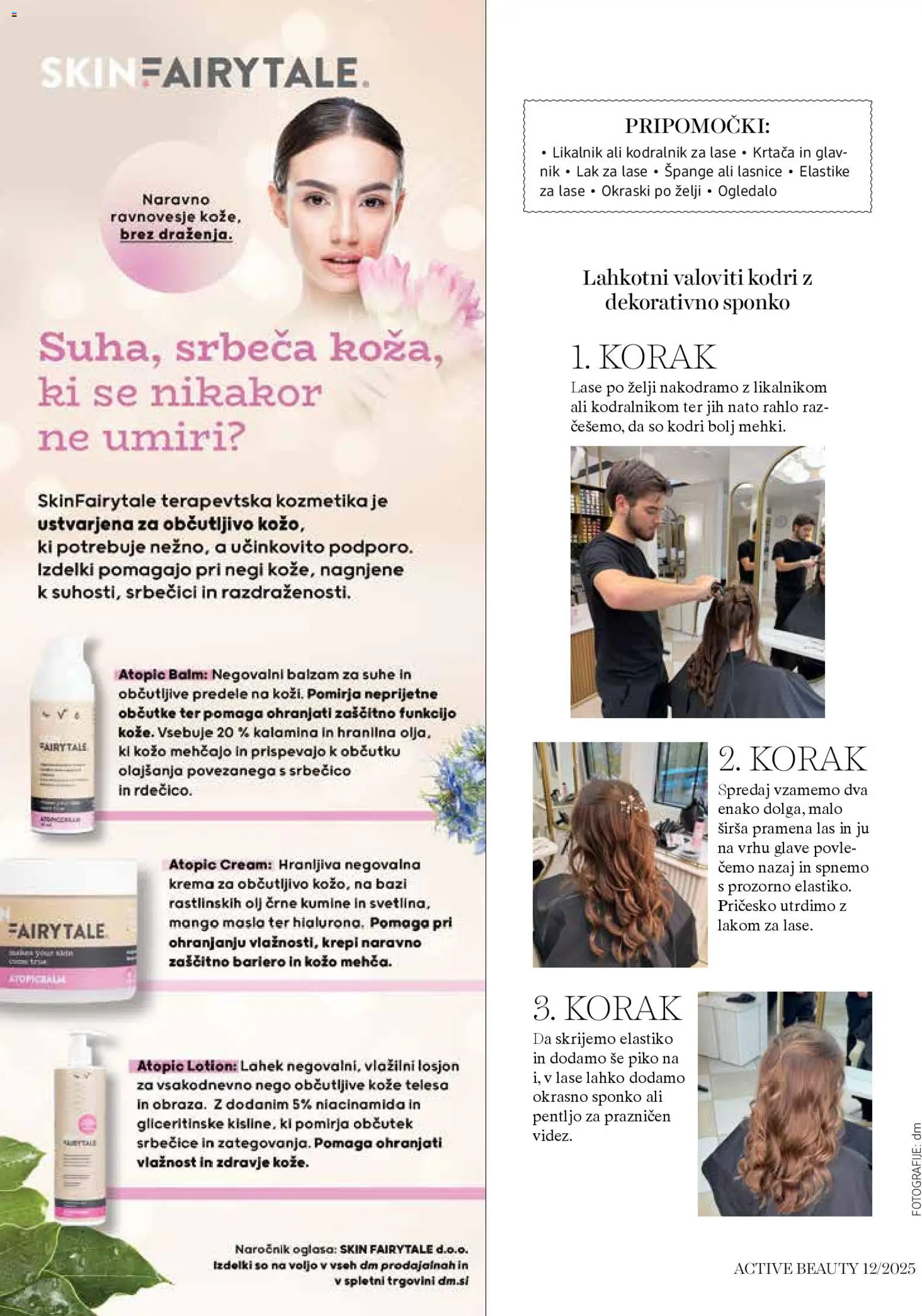 Novi DM Drogerie Markt katalog ponudbe – veljaven od 01.12.2025 | Stran: 40 | Izdelki: Kodralnik za lase, Kodralnik, Ogledalo, Krtaca