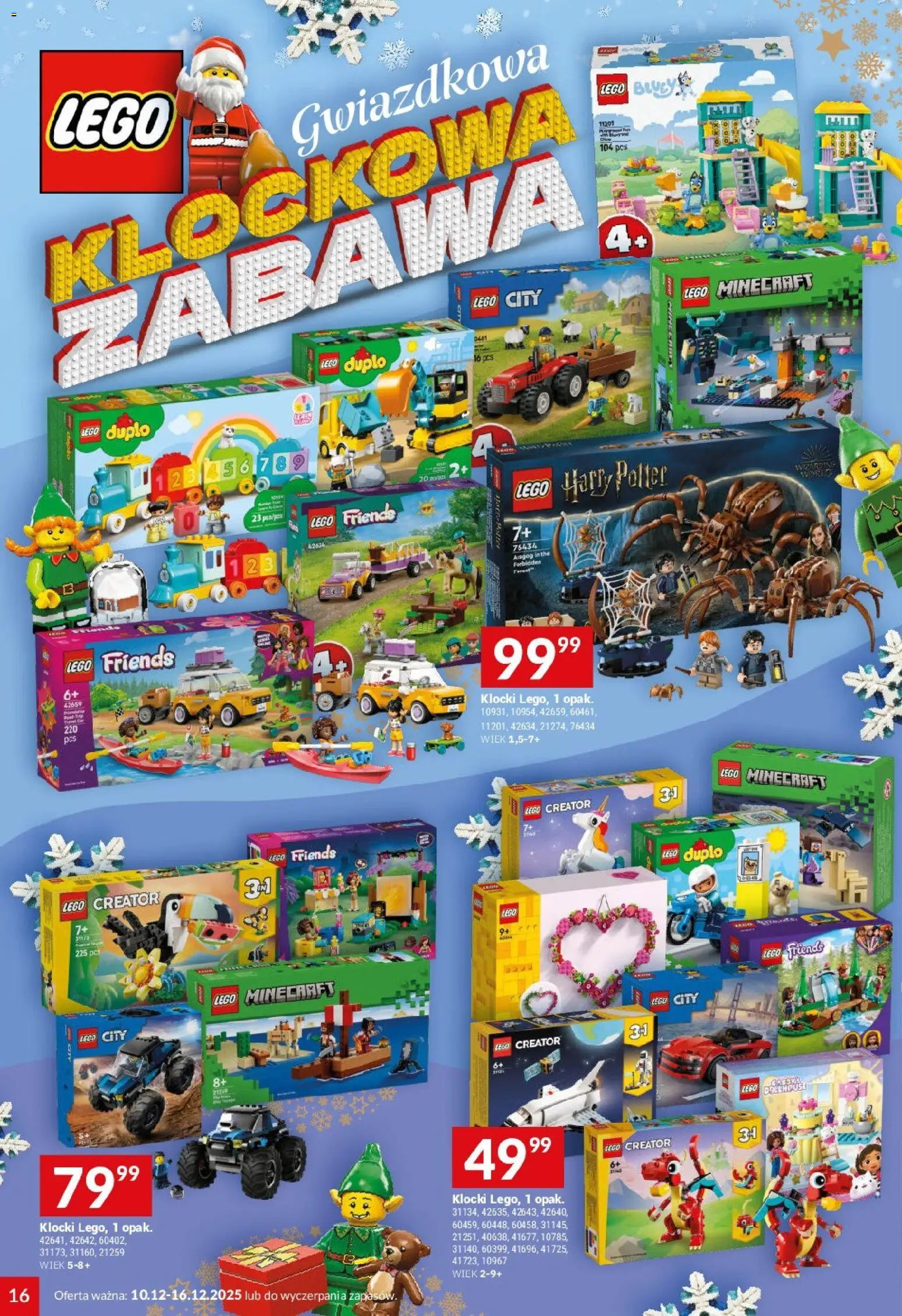 Twój Market Gazetka od 10.12.2025 | Strona: 16 | Produkty: Lego