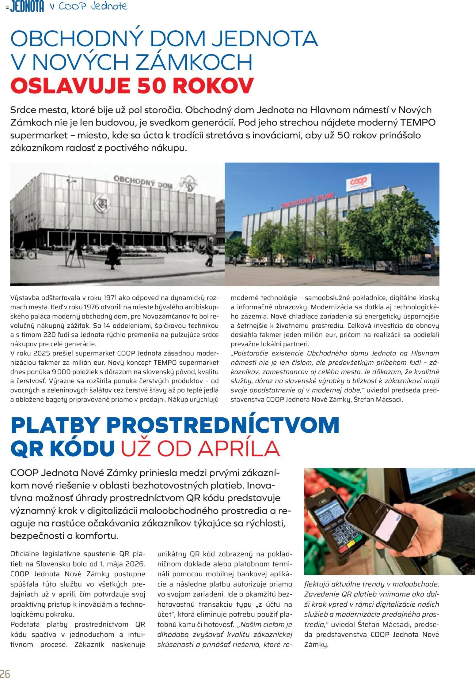 Nové COOP Jednota akcie – leták je platný od 01.05.2026 | Strana: 26