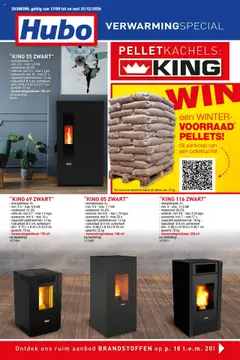 Hubo - Verwarmingspecial - Voorbeeld van een folder van Hubo, geldig van 17.09.2025