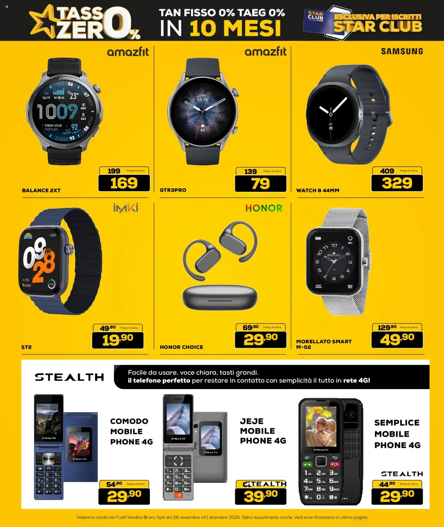 Volantino Euronics del 26.11.2025 | Pagina: 5 | Prodotti: Mobile, Telefono, Samsung