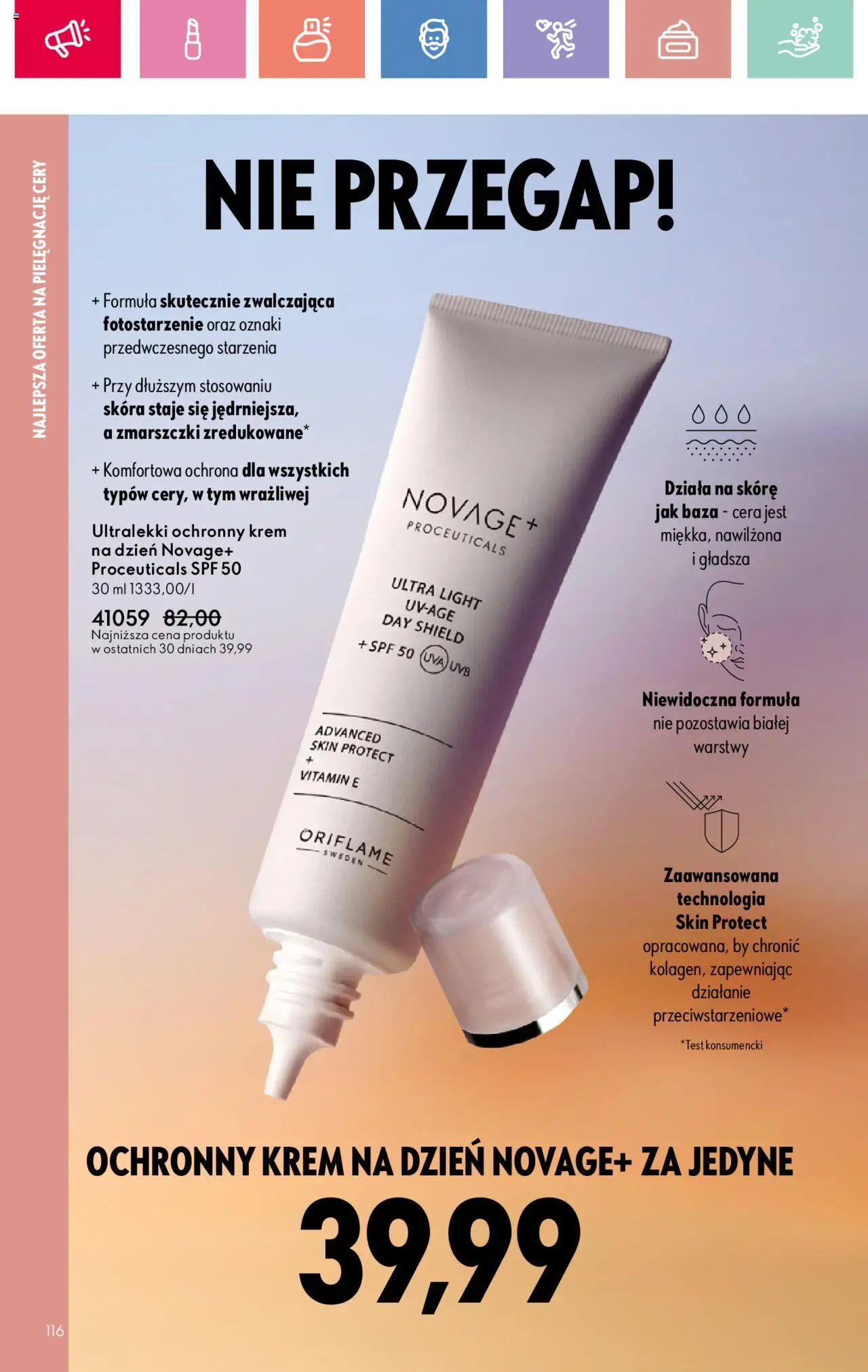 Oriflame Katalog 11 2025 od 27.07.2025 | Strona: 116 | Produkty: Krem