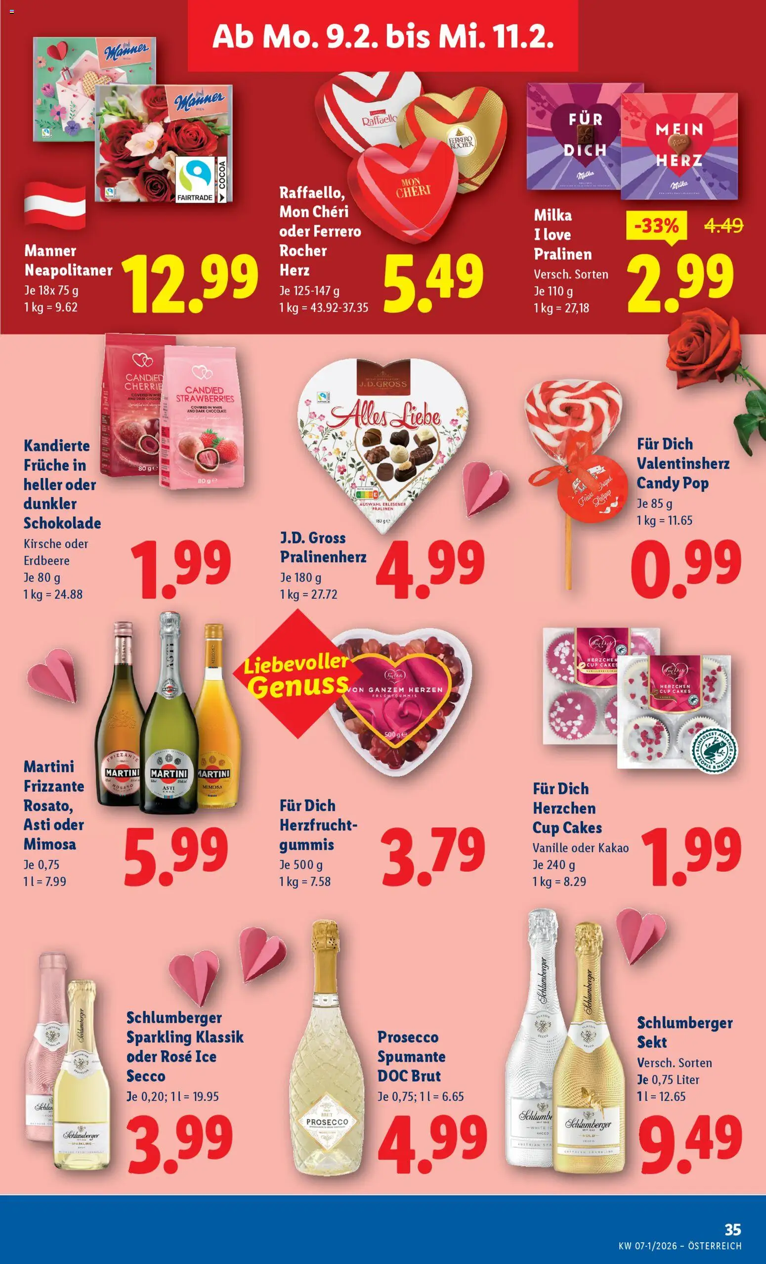 Lidl Flugblatt - Oberpullendorf, Güssing, Oberwart gültig ab 05.02.2026 | Seite: 41 | Produkte: Schokolade