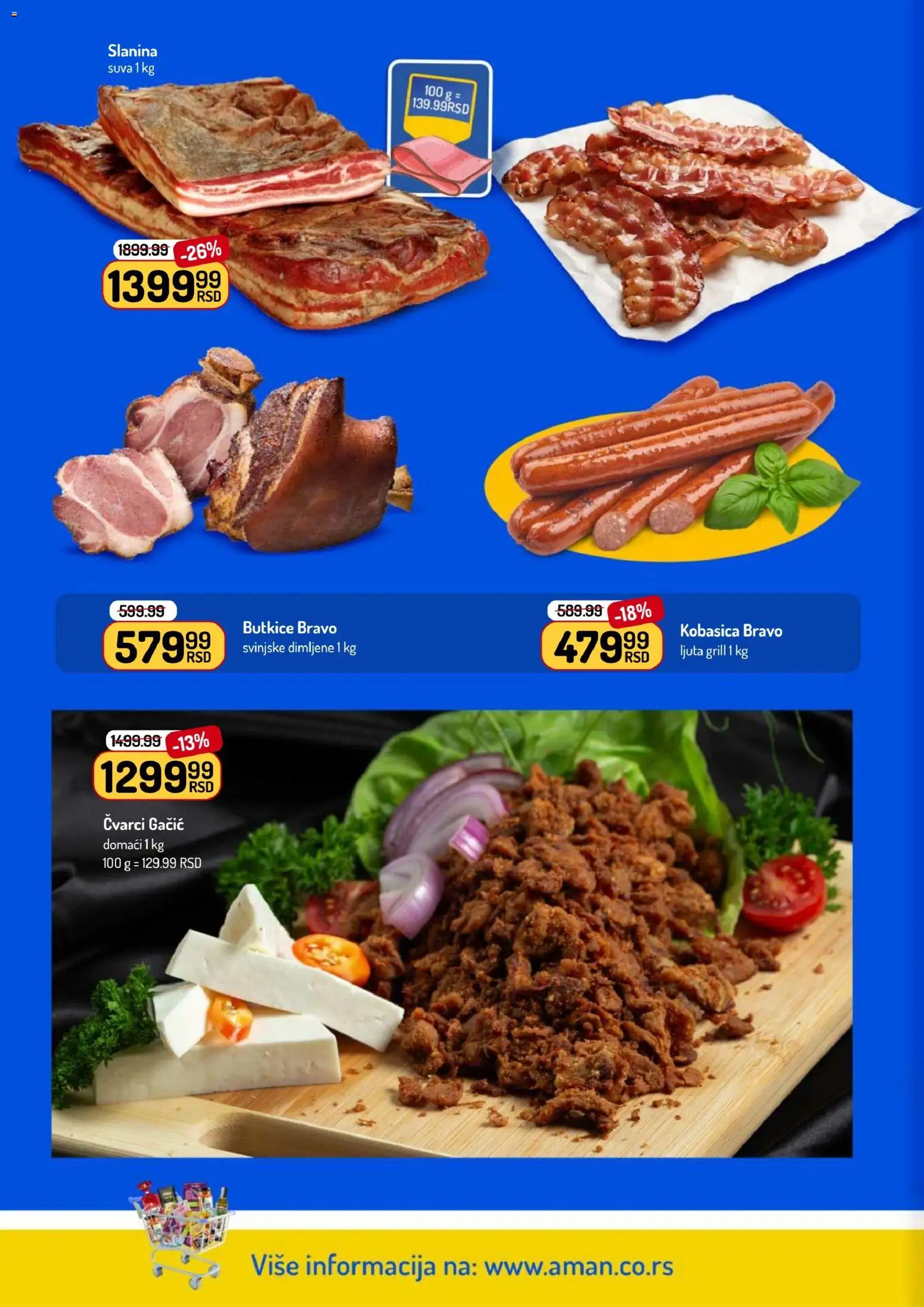 Aman katalog - važi od 16.03.2026 | Strana: 4 | Proizvode: Čvarci, Kobasica