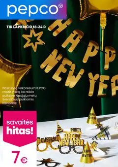 Pepco leidinys galioja nuo 18.12.2025