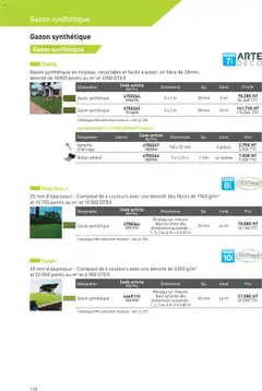Point.P - Prévisualisation de Point.P catalogue Aménagement extérieur 2025 valide à partir de 11.07.2025 | Page: 110 | Produits: Rouleau, Gazon synthétique, Gazon