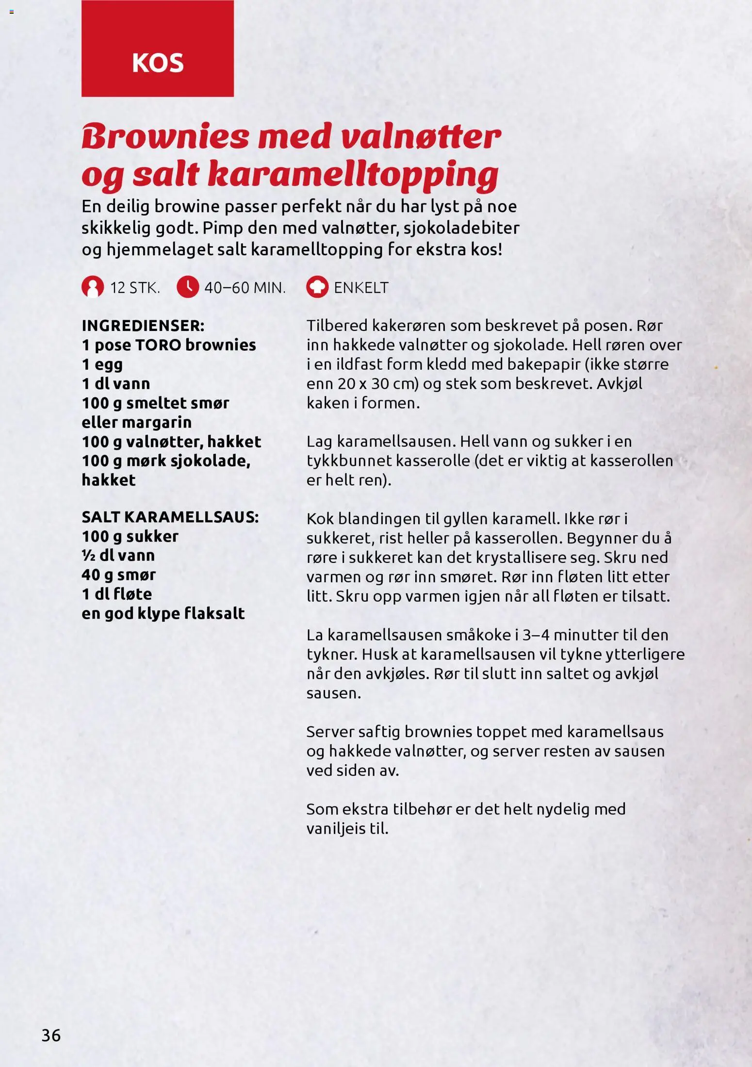 {H1} | Side: 36 | Produkter: Soundbar, Sukker, Prosecco, Valnøtter
