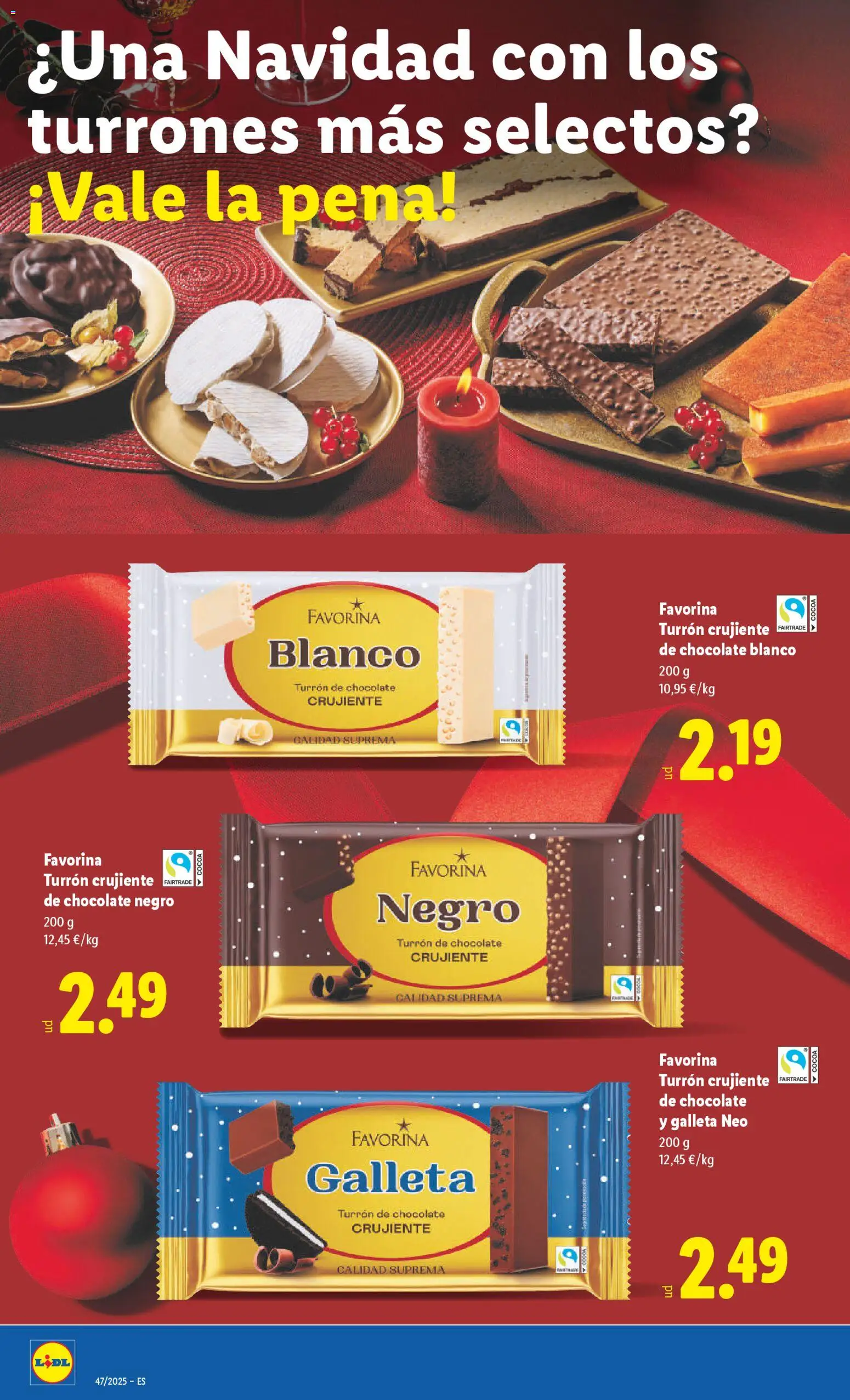 Lidl folleto │ válido desde el 17.11.2025 | Página: 48 | Productos: Chocolate