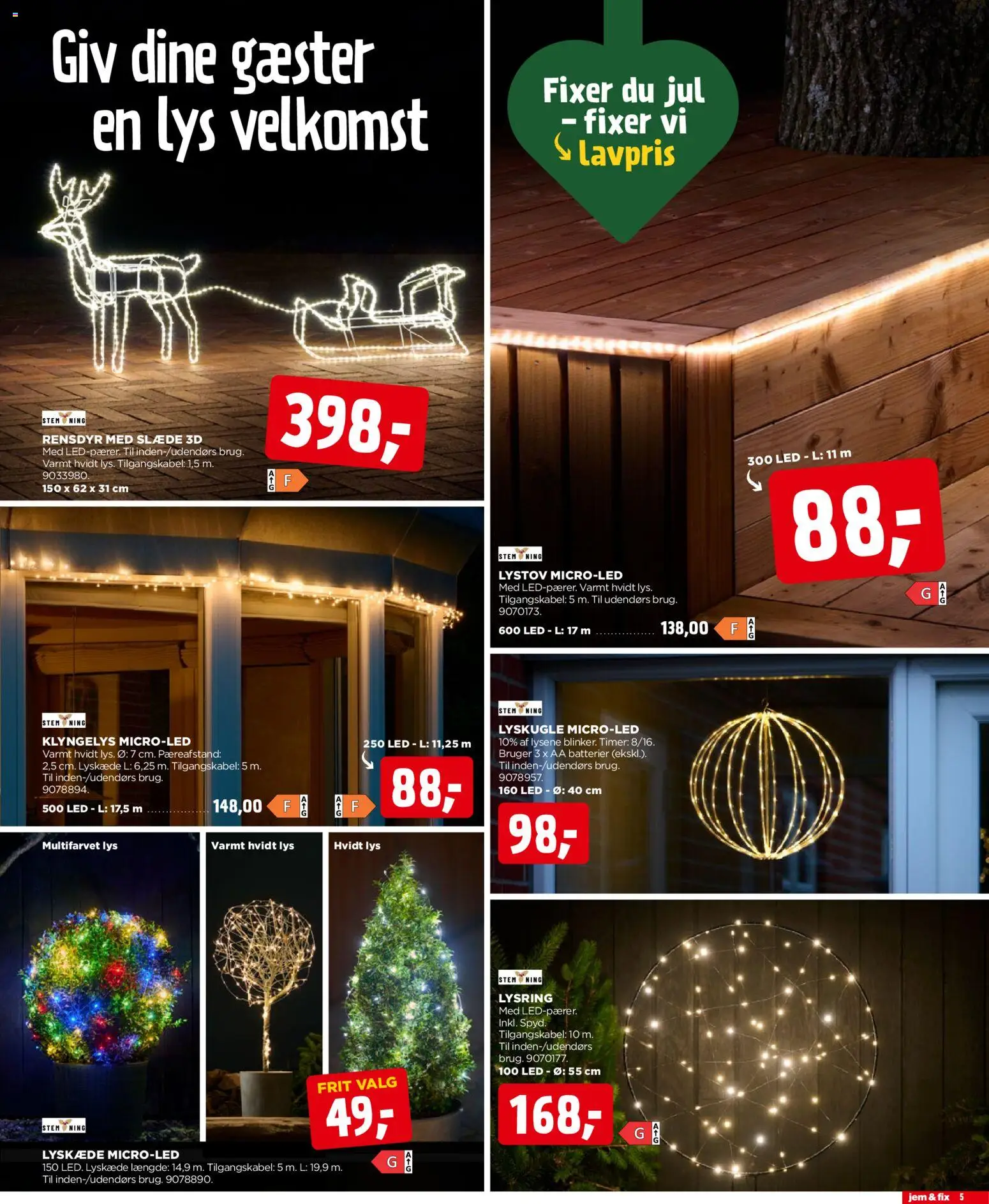 Jem & fix tilbudsavis – gyldig fra 16.11.2025 | Side: 5 | Produkter: Batterier