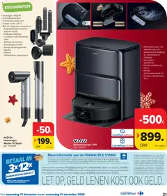 Carrefour folder Hypermarkten - Voorbeeld van een folder van Carrefour, geldig van 17.12.2025 | Pagina: 21 | Producten: Föhn, Oliën, Kaart, Haardroger