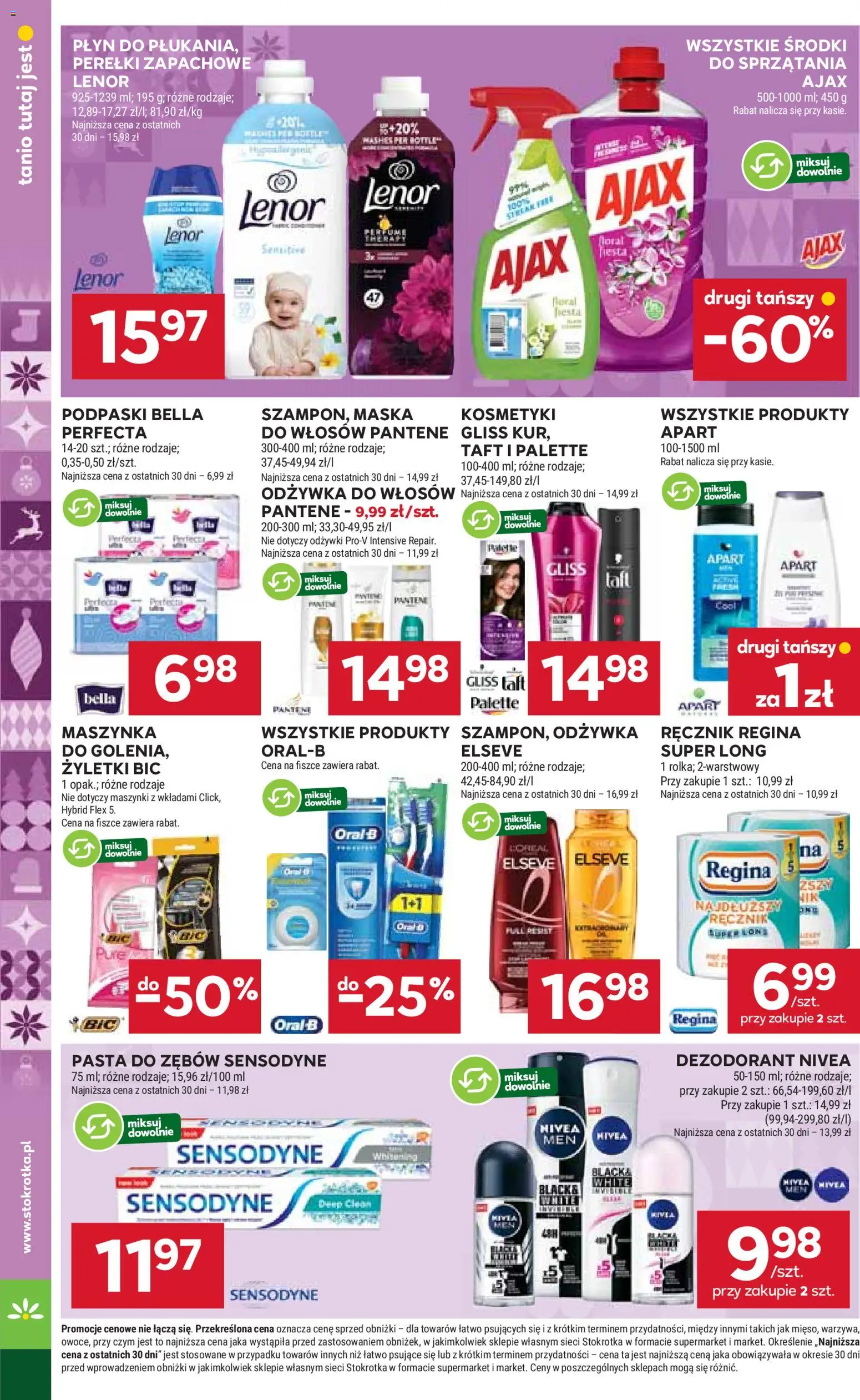Stokrotka Black Friday od 27.11.2025 | Strona: 42 | Produkty: Stokrotka, Bell, Podpaski, Dezodorant