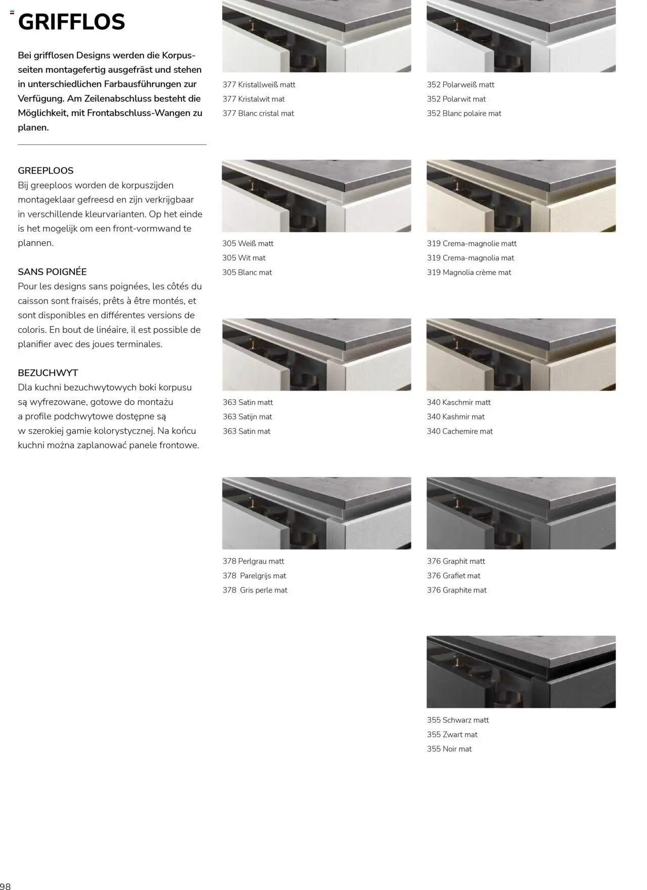 Ostermann Impressa Küchenmagazin – gültig ab 26.05.2025 | Seite: 98 | Produkte: Creme