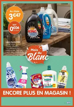 B&M - Prévisualisation de B&M - Catalogue Mois Du Blanc valide à partir de 26.12.2025 | Page: 13 | Produits: Lessive Liquide, Lessive, Vêtements