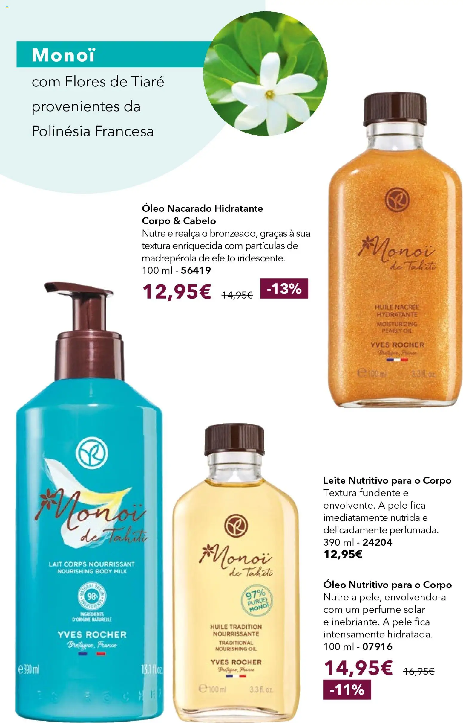 Yves Rocher catálogo 2 │ válido de 30.01.2026 | Página: 62 | Produtos: Flores, Perfume, Leite, Óleo