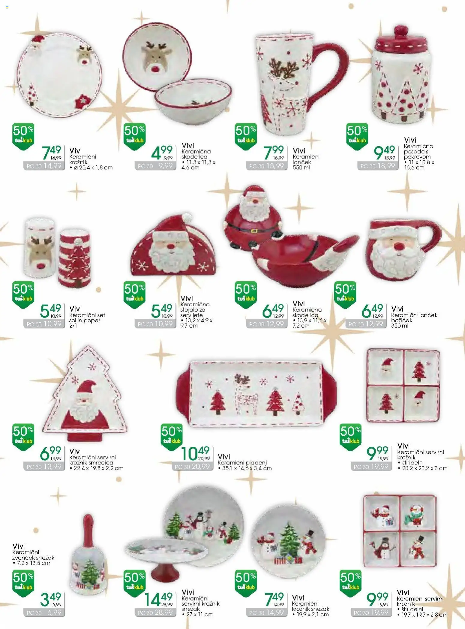 Novi Tuš drogerija katalog ponudbe – veljaven od 12.11.2025 | Stran: 2 | Izdelki: Skodelica, Sol, Poper