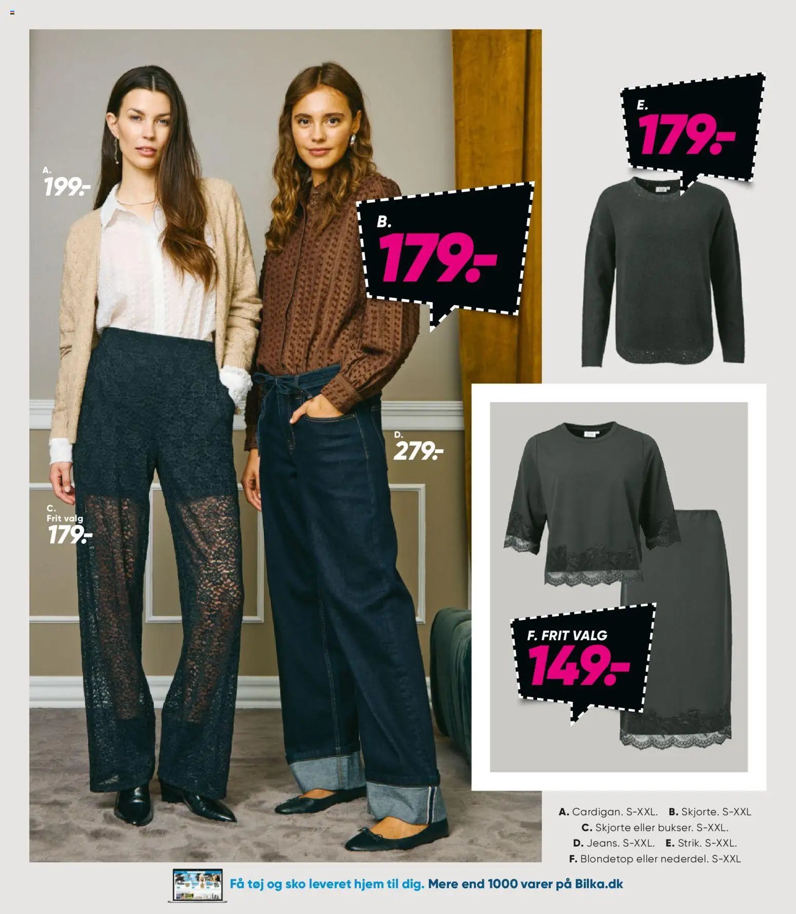 Bilka tilbudsavis – gyldig fra 07.10.2025 | Side: 36 | Produkter: Skjorte, Sko, Tøj