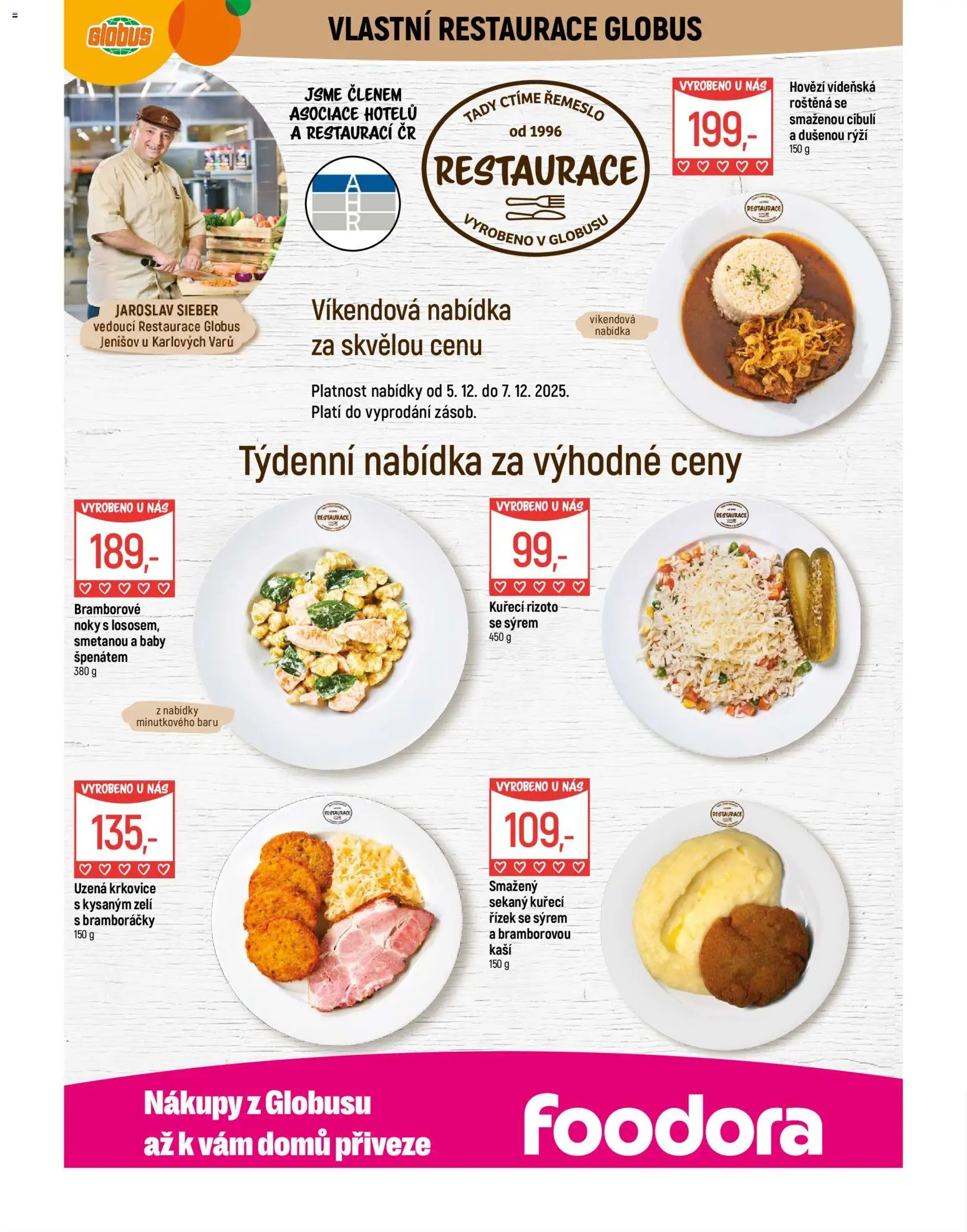 Globus leták - Karlovy Vary od 03.12.2025 | Strana: 7 | Produkty: Hovězí, Globus, Rýži, Uzená krkovice