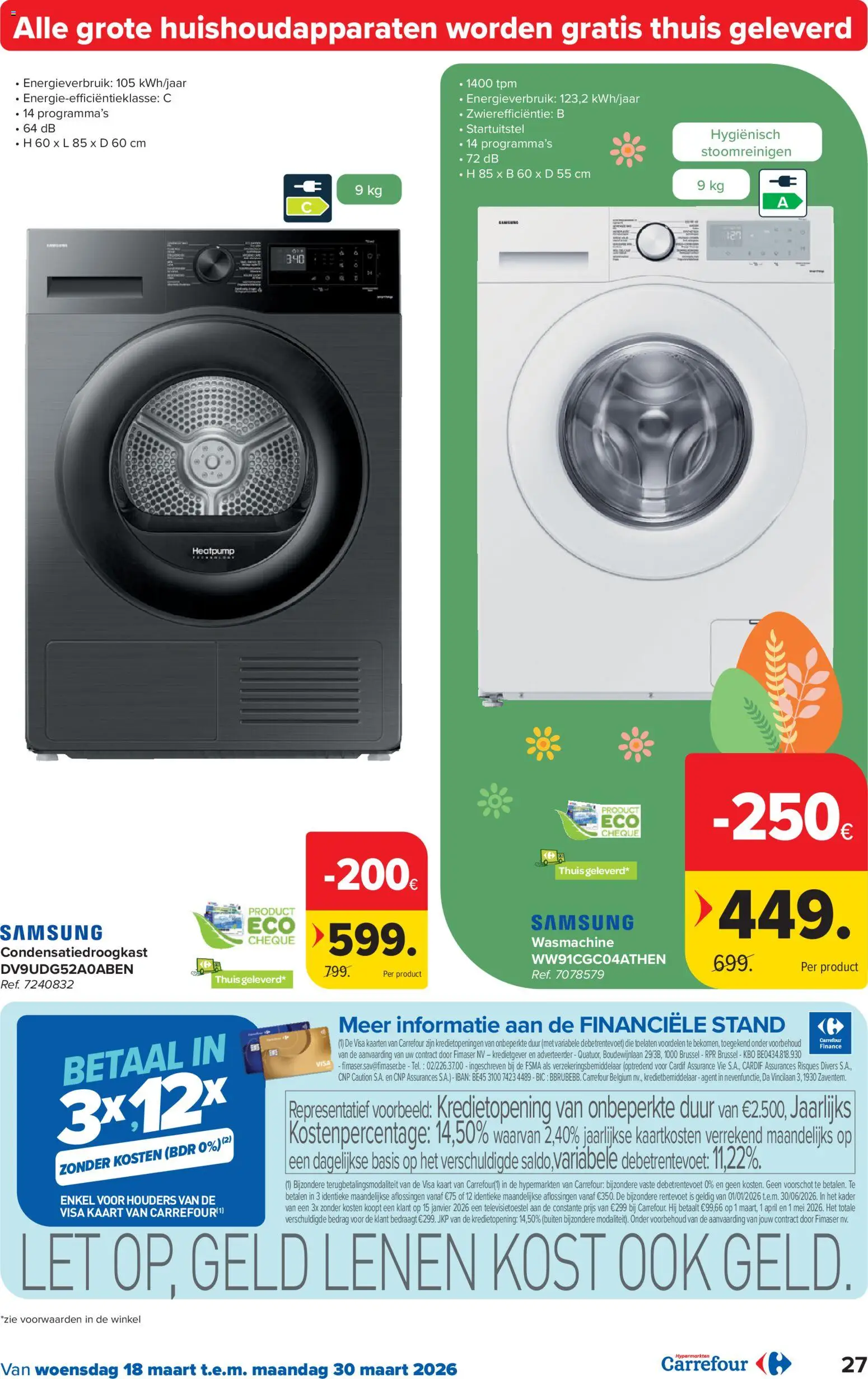 {H1} | Pagina: 27 | Producten: Wasmachine, Kaart