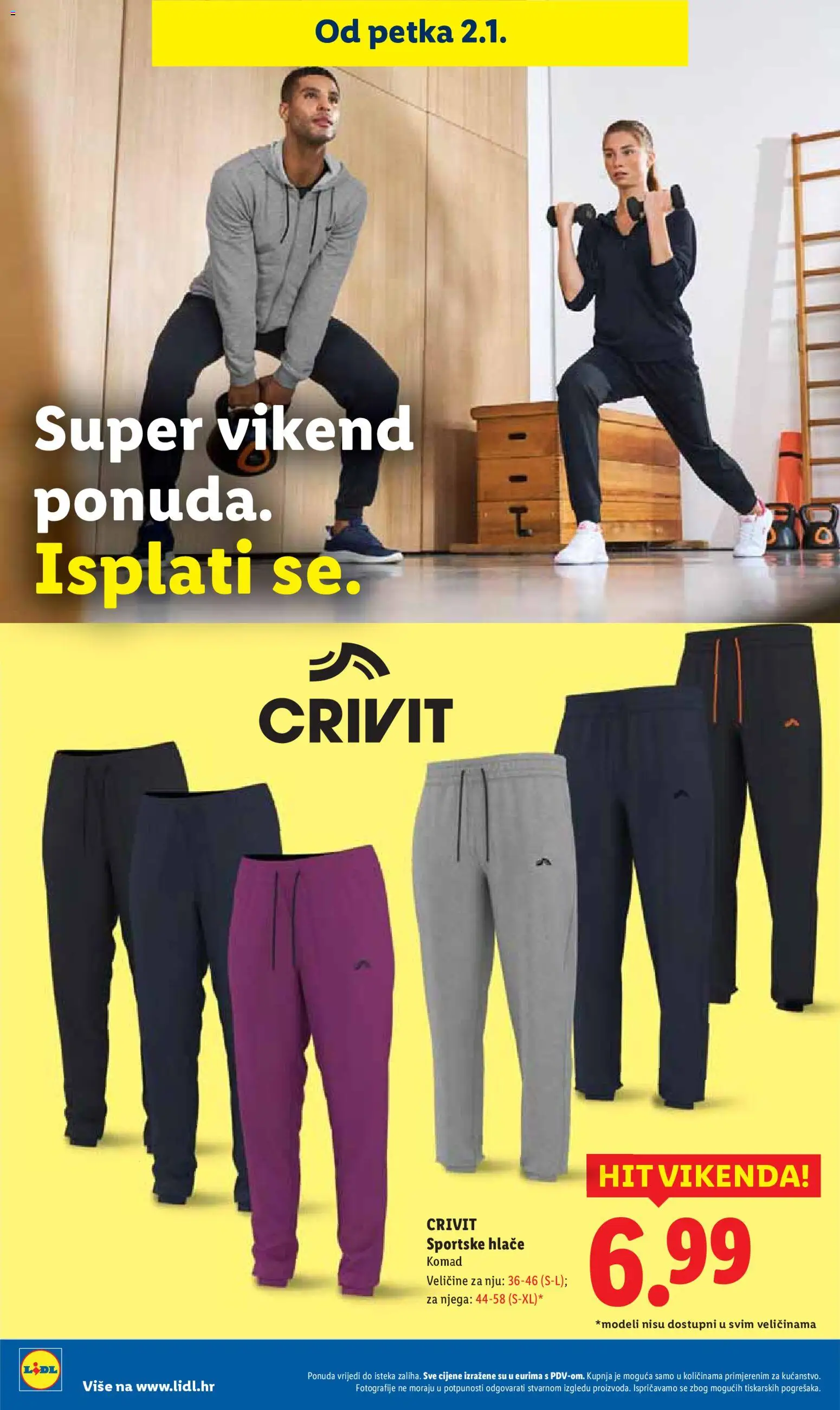Lidl katalog | vrijedi od 27.12.2025 | Stranica: 70 | Proizvodi: Hlače