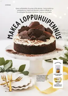 K-Supermarket-mainoslehti voimassa 03.12.2025 alkaen | Sivu: 46 | Tuotteet: Suklaakakku