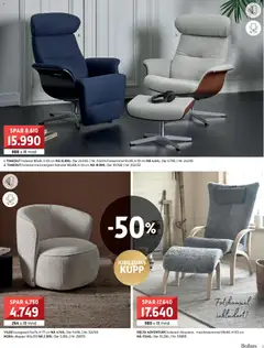 Forhåndsvisning av Bohus kundeavis gyldig fra 09.02.2026 | Side: 7 | Produkter: Hvilestol