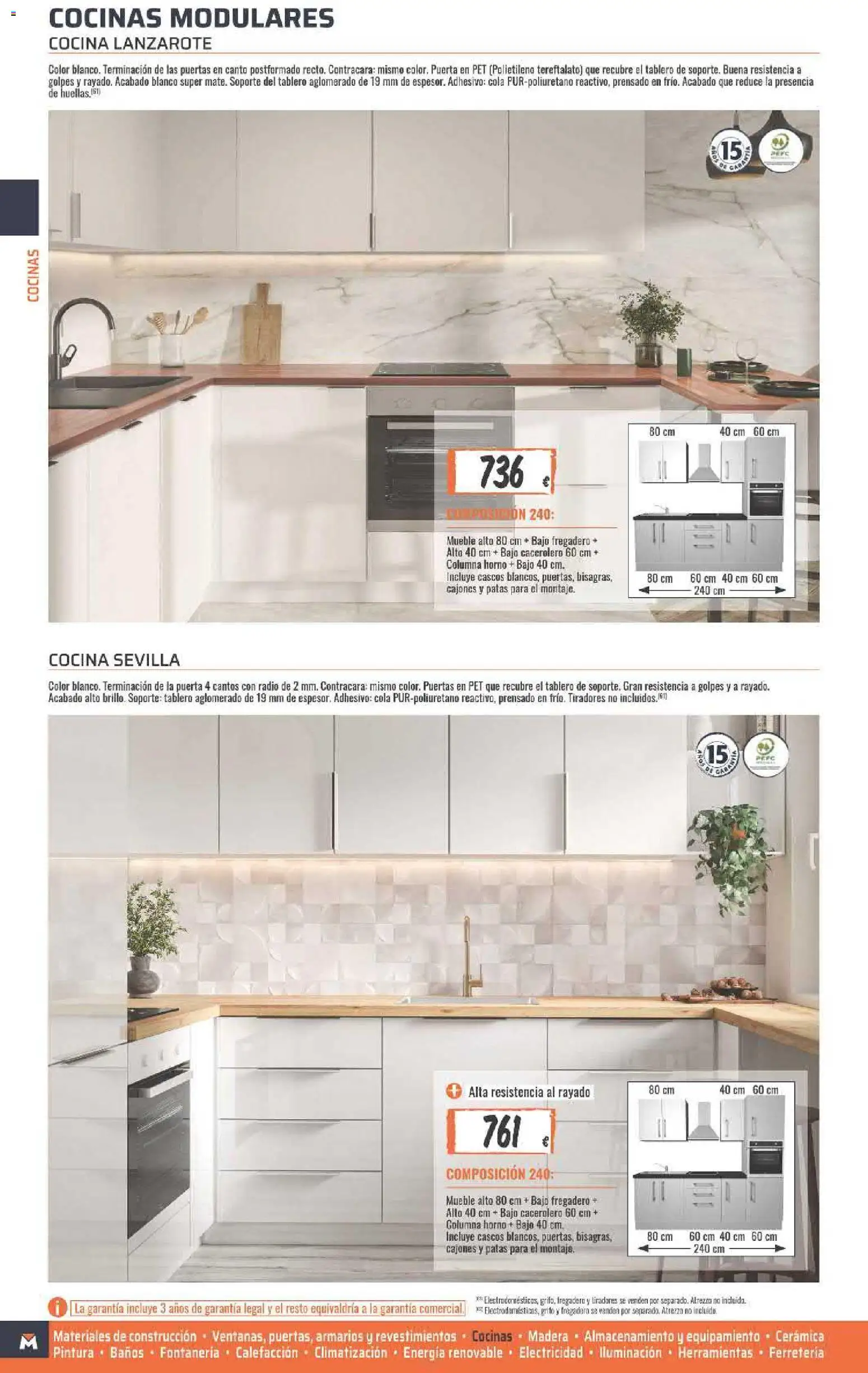 Obramat folleto │ válido desde el 23.03.2026 | Página: 84 | Productos: Fregadero, Horno, Cocina, Galette de chaise