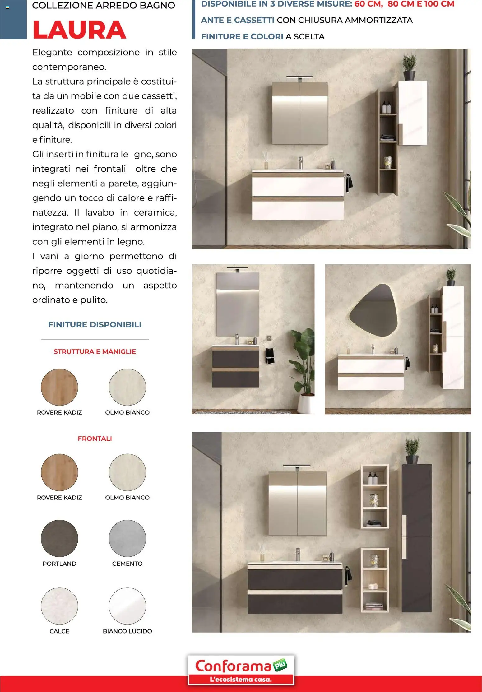 Volantino Conforama del 30.01.2026 | Pagina: 4 | Prodotti: Mobile, Bagno
