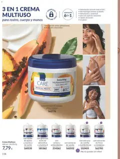 Vista previa Catálogo AVON campaña 4 válido desde el 01.04.2026 | Página: 158 | Productos: Piña, Γάλα σε σκόνη, Aceite de jojoba, Ρούτερ