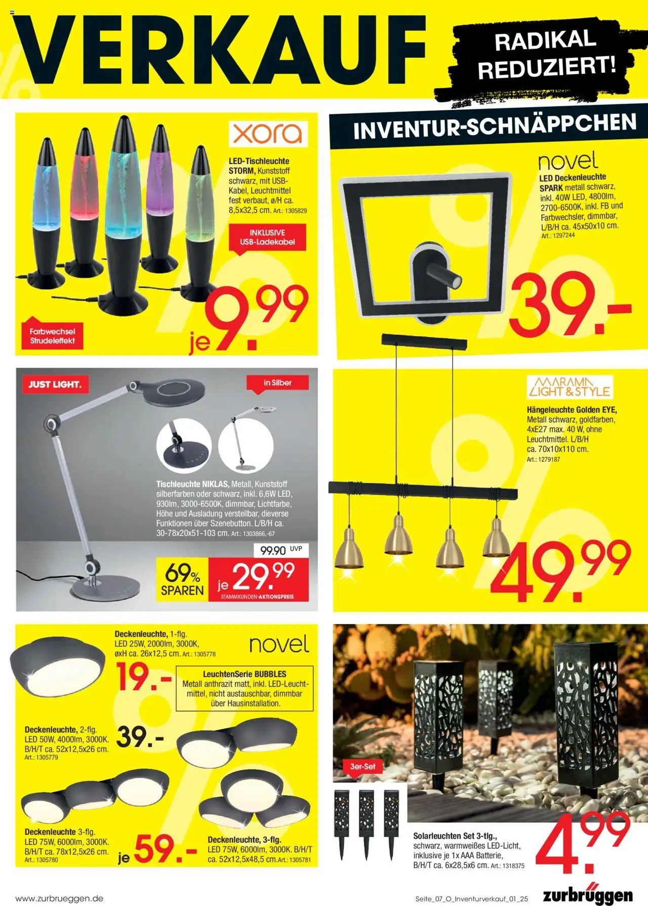 Zurbrüggen Inventurverkauf - gültig ab dem 04.08.2025 | Seite: 9 | Produkte: USB