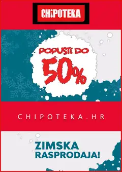 Katalog Chipoteka - Pregled kataloga iz trgovine Chipoteka, vrijedi od 08.12.2025
