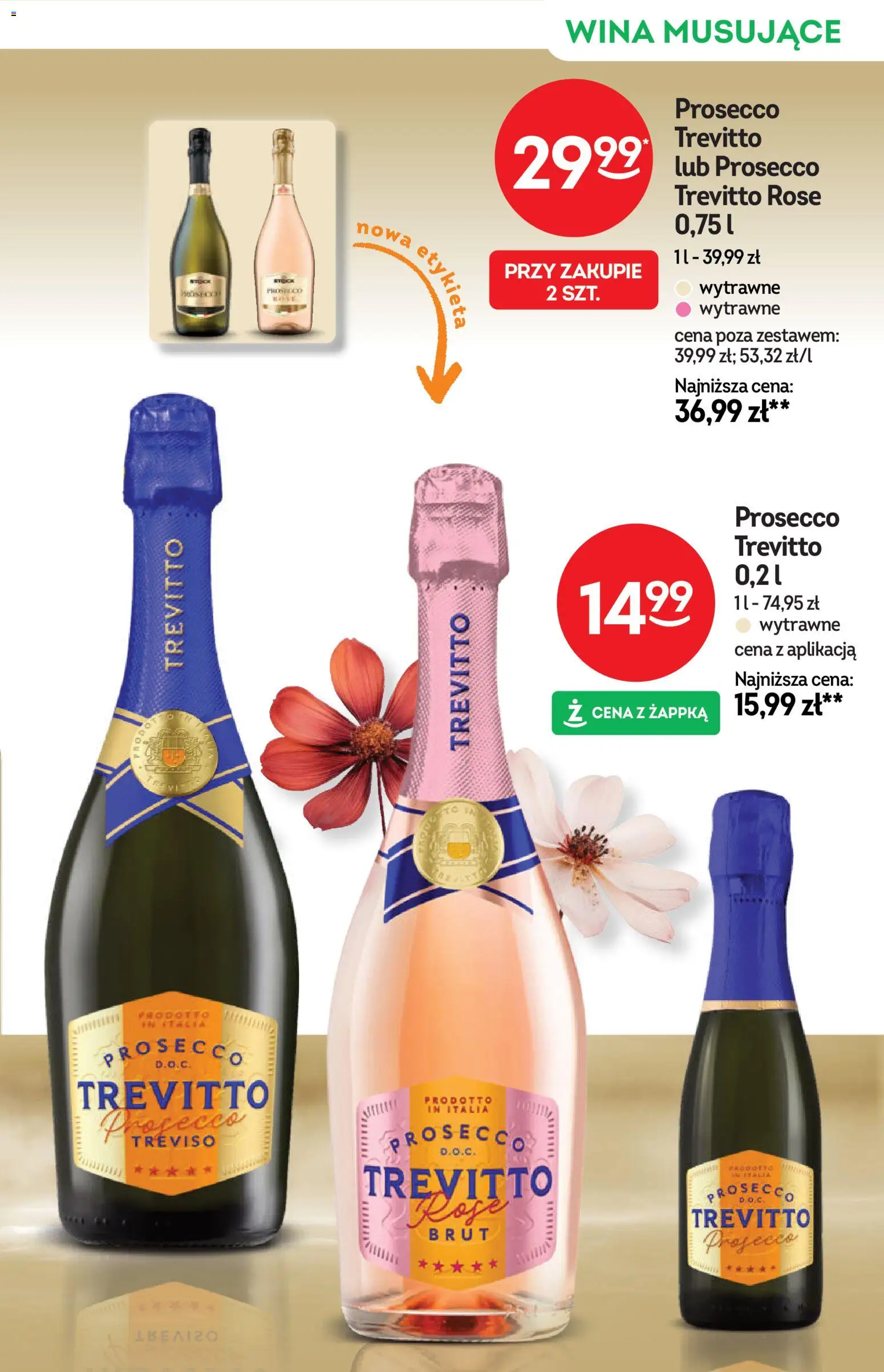 Żabka Gazetka - Katalog win od 29.10.2025 | Strona: 19 | Produkty: Prosecco
