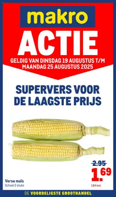 Makro - Versdeals - Voorbeeld van een folder van Makro, geldig van 19.08.2025